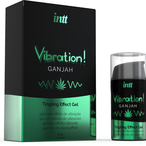 INTT - POWERFUL VIBRATING LIQUID GEL INTIMATE STIMULANT CANNABIS 15ML