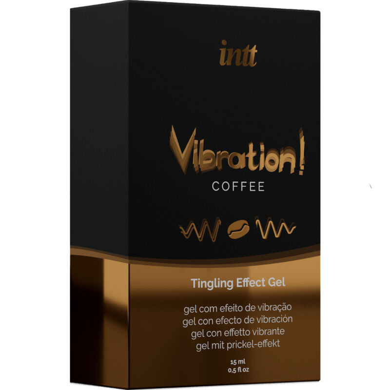 INTT - POTENTE GEL LIQUIDO VIBRANTE STIMOLANTE INTIMO AL CAFFÈ 15ML