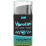 INTT - POWERFUL VIBRATING LIQUID GEL INTIMATE STIMULANT GIN & TONIC 15ML