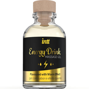 INTT MASSAGE & ORAL SEX - FLAVOURED ENERGY DRINK AND WARMING EFFECT MASSAGE GEL