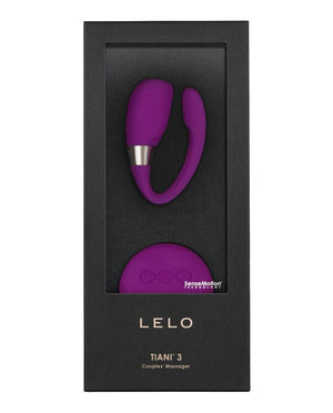 LELO - DISTINTIVO TIANI 3 MASSAGGIATORE ROSA PROFONDO