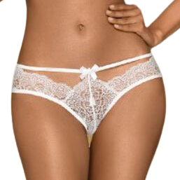PENTHOUSE - BRAGUITAS ADORE ME BIANCO L/XL
