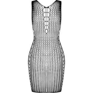 PASSION - BS097 BODYSTOCKING NERO TAGLIA UNICA