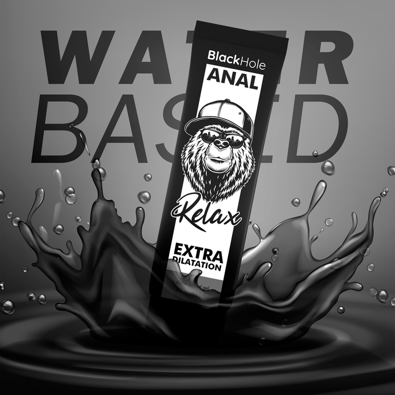 BLACK HOLE - GEL A BASE D'ACQUA PER DILATAZIONE ANALE 250 ML