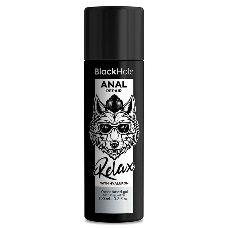 BLACK HOLE - ANAL RELAX WATER-BASED REPAIRER WITH HYALURONIC ACID 100 ML