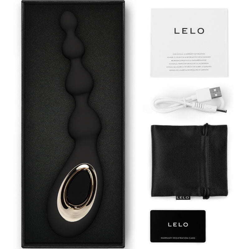 LELO - SORAYA Beaded Anal Massager Black