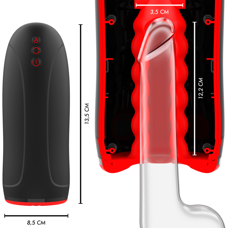 JAMYJOB - HEATING EFFECT SWING-R, SWING TECH E VIBRATING MASTURBATOR