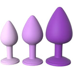 FANTASY PARA ELLA - SET DE PLUGS ANALES MORADOS