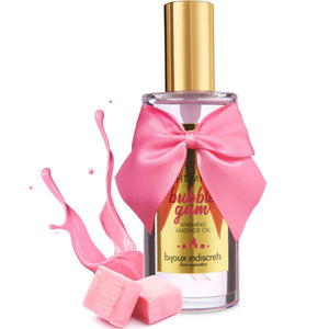 BIJOUX - INDISCRETS LIGHT MY FIRE OLIO DA MASSAGGIO EFFETTO CALORE GUSTO BUBBLE GUM