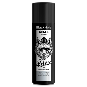 BLACK HOLE - RELAJANTE ANAL ACUOSO CON ÁCIDO HIALURÓNICO 30 ML
