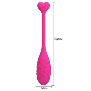 PRETTY LOVE - HUEVO VIBRADOR ROSA FISHER CONTROLADO POR APLICACIÓN