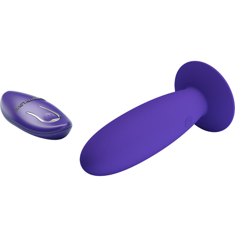PRETTY LOVE - VIBRADOR ANAL CONTROL REMOTO VIOLETA