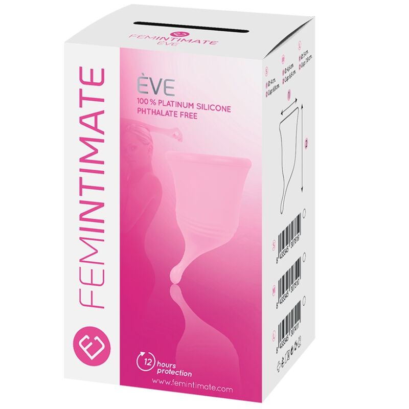 FEMINTIMATE - EVE COPPE MESTRUALI IN SILICONE - TAGLIA M