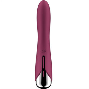SATISFYER - SPINNING VIBE 1 G-SPOT ROTATING VIBRATOR RED