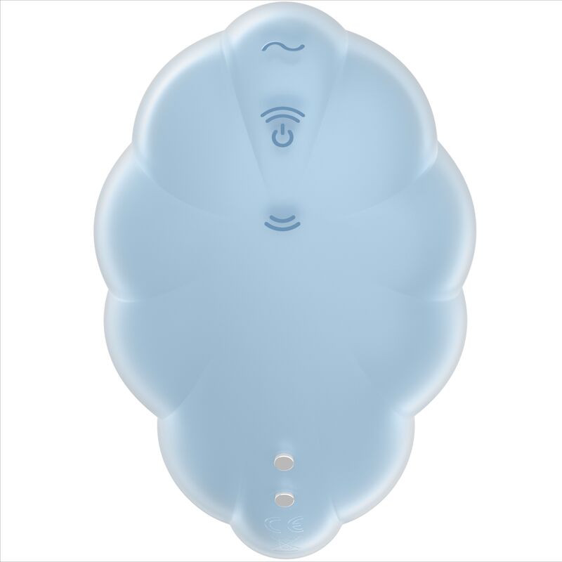 SATISFYER - VIBRADOR CLOUD DANCER AZUL DE PULSO DE AIRE