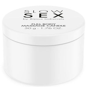 BIJOUX - CANDELA DA MASSAGGIO CORPO SLOW SEX 50 G
