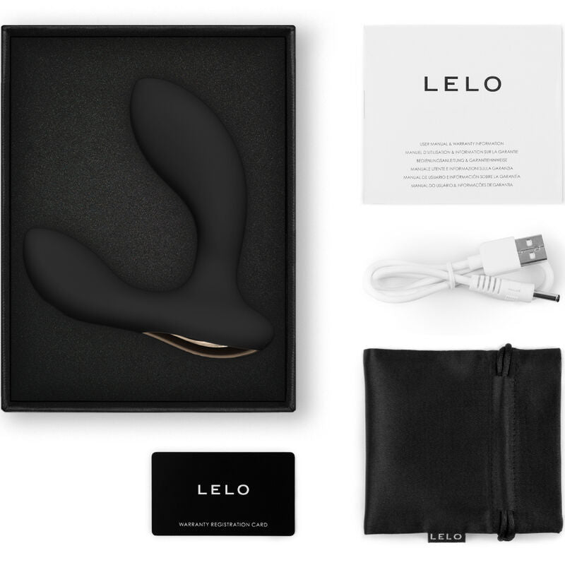 LELO - MASSAGGIATORE PROSTATICO HUGO 2 NERO