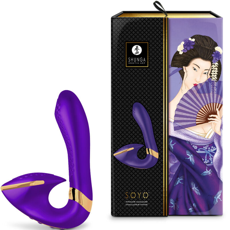 SHUNGA - MASAJADOR ÍNTIMO SOYO VIOLETA