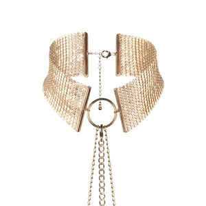 BIJOUX - DESEO METÁLICO COLLAR METÁLICO DORADO