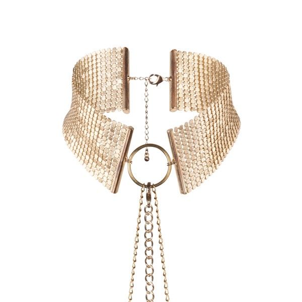 BIJOUX - DESEO METÁLICO COLLAR METÁLICO DORADO