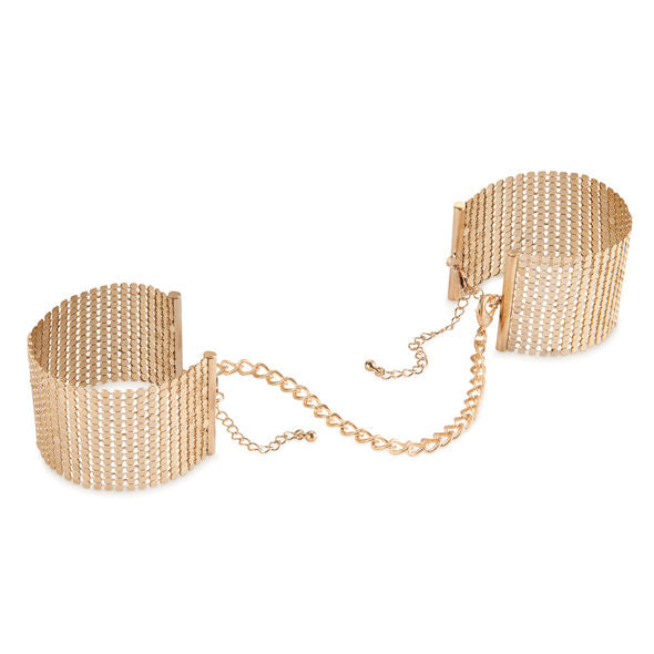 BIJOUX - DESIDERIO METALLICO MAGLIA IN RETE METALLICA DORATA
