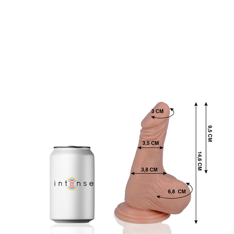 MR INTENSE - 1 PENIS REALISTICO 14.6 CM -O- 3.5 CM