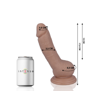 MR INTENSE - 8 DILDO REALISTICO 17.6 CM -O- 3.5 CM