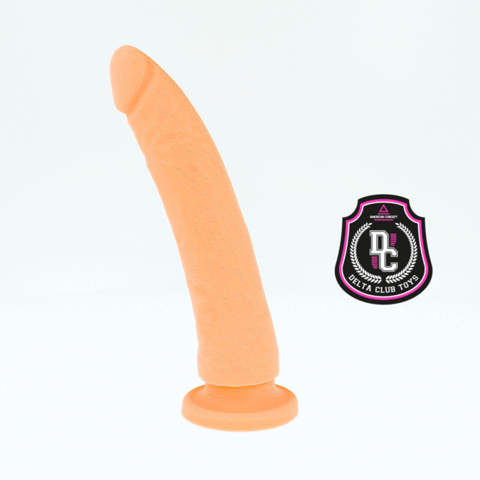 DELTA CLUB - GIOCATTOLI DILDO NATURALE IN SILICONE MEDICO 20 CM -O- 4 CM