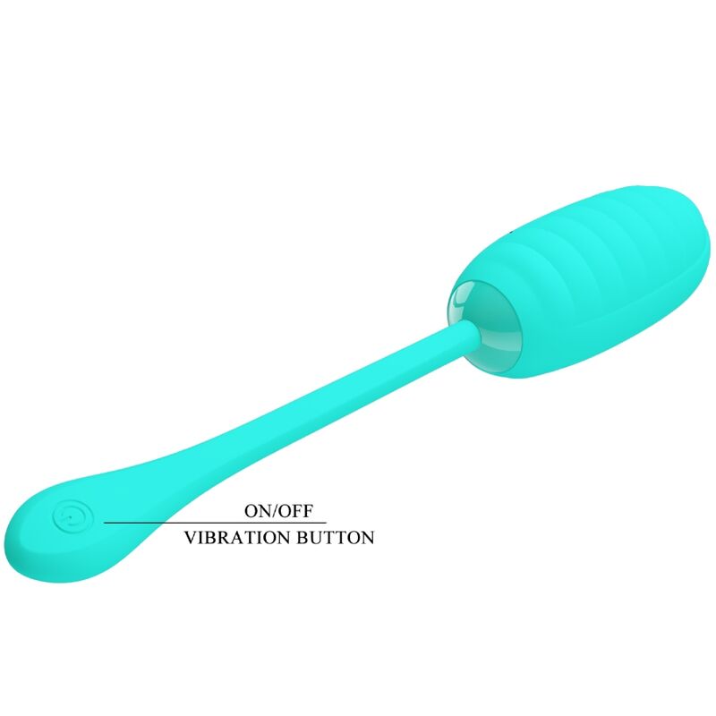 PRETTY LOVE - UOVO VIBRANTE RICARICABILE KIRK TEAL