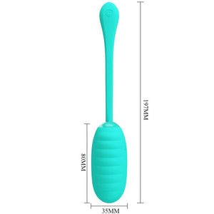 PRETTY LOVE - UOVO VIBRANTE RICARICABILE KIRK TEAL