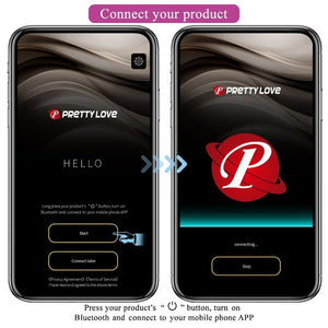 PRETTY LOVE - HUEVO VIBRADOR NYMPH CONTROLADO POR APP LILA