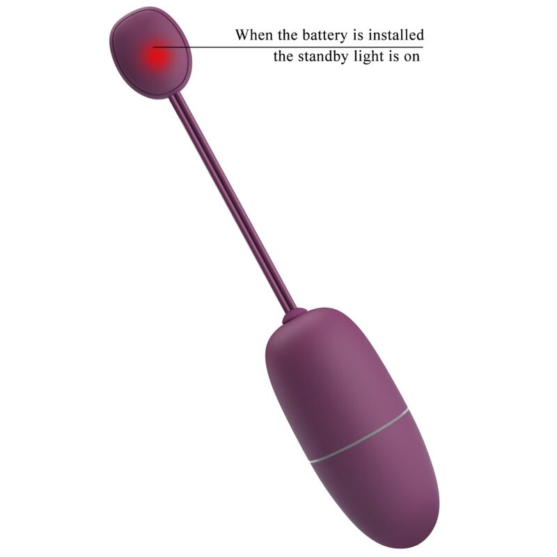 PRETTY LOVE - HUEVO VIBRADOR NYMPH CONTROLADO POR APP LILA