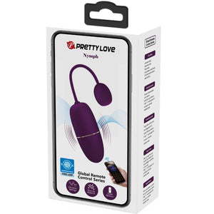 PRETTY LOVE - HUEVO VIBRADOR NYMPH CONTROLADO POR APP LILA