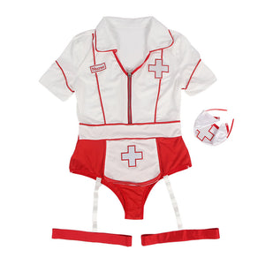 SUBBLIME - SEXY VESTITO DA INFERMIERA BODY L/XL