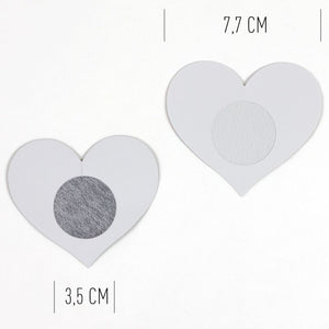 SECRET PLAY - WOW TETTE! HEART-SHAPED NIPPLE COVERS