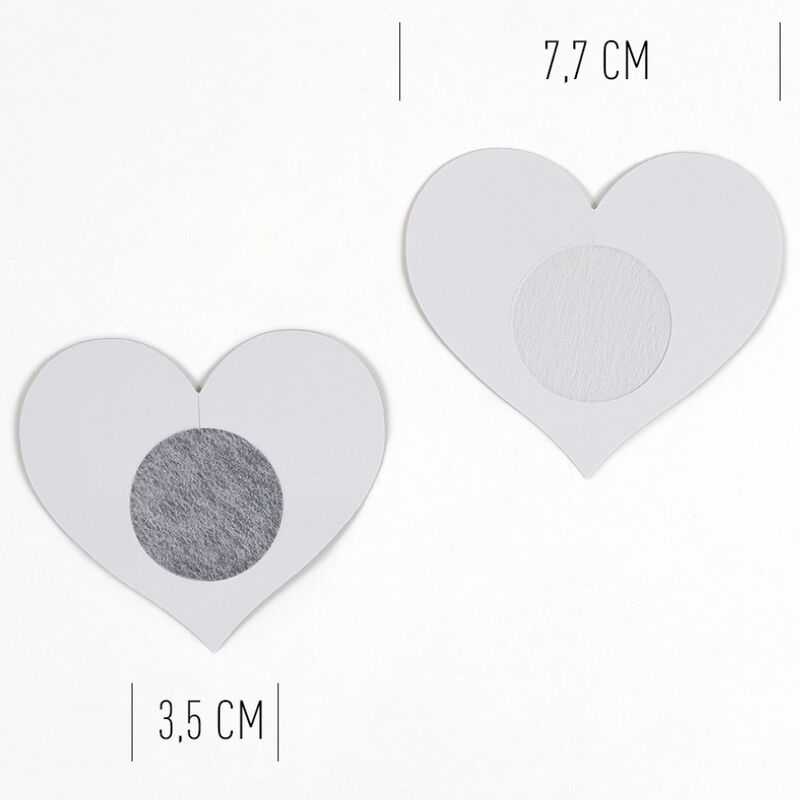 SECRET PLAY - WOW TETTE! HEART-SHAPED NIPPLE COVERS