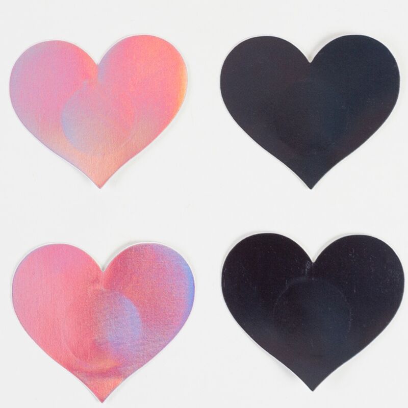 SECRET PLAY - WOW TETTE! HEART-SHAPED NIPPLE COVERS