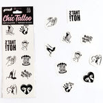 SECRET PLAY - KINKY COLLECTION SET OF 10 TEMPORARY TATTOOS