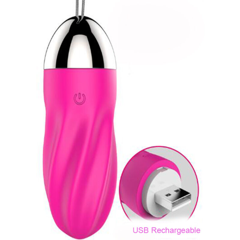 ARMONY - Sweety Spiral huevo vibrador con mando a distancia, rosa