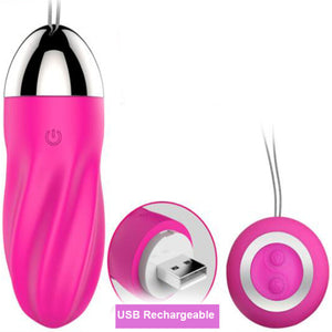 ARMONY - Sweety Spiral huevo vibrador con mando a distancia, rosa