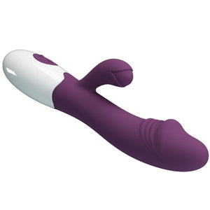 PRETTY LOVE - VIBRADOR SNAPPY PUNTO G MORADO