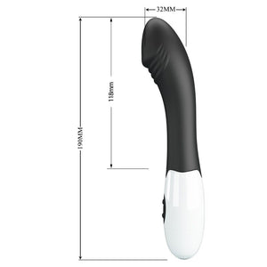 PRETTY LOVE - VIBRADOR PUNTO G ELEMENTAL 30 MODOS NEGRO