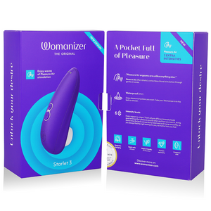 WOMANIZER - STARLET 3 STIMOLATORE CLITORIDEO INDIGO