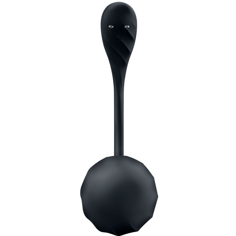 SATISFYER - PÉTALO ACANALADO ESTIMULADOR PUNTO G MANDO A DISTANCIA NEGRO APP GRATUITA