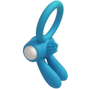 ARMONY - MR BUNNY ANELLO VIBRANTE IN SILICONE NERO