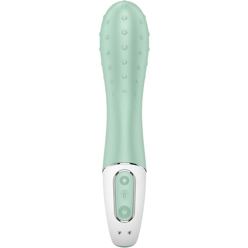 SATISFYER - VIBRATORE A POMPA D'ARIA 3 PUNTO G GONFIABILE MENTA