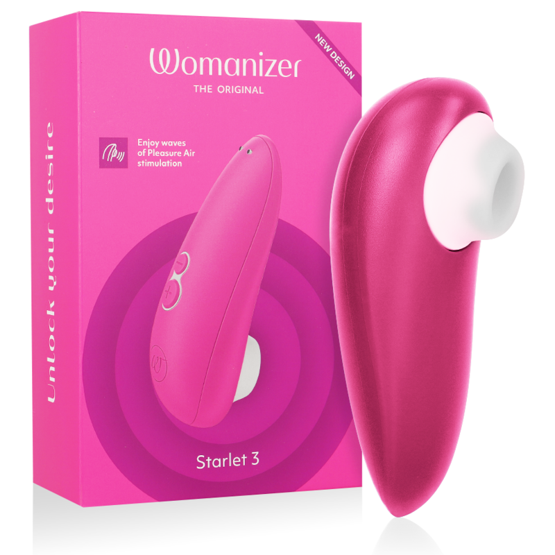 WOMANIZER - STIMOLATORE CLITORIDEO STARLET 3 ROSA
