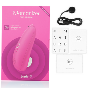 WOMANIZER - STIMOLATORE CLITORIDEO STARLET 3 ROSA