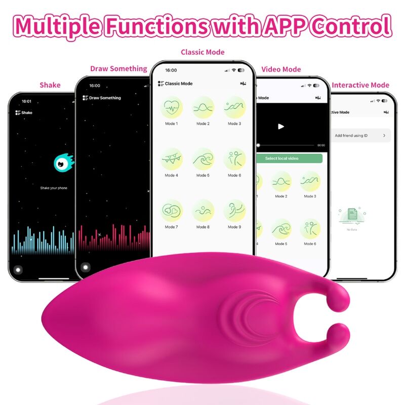 ARMONY - MUTANDINA INDOSSABILE HONEYBEE VIBRATORE PUNTO G FUCSIA - APP GRATUITA