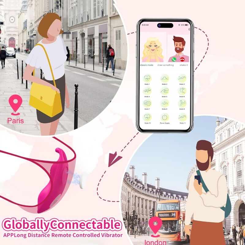 ARMONY - MUTANDINA INDOSSABILE HONEYBEE VIBRATORE PUNTO G FUCSIA - APP GRATUITA